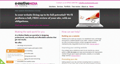 Desktop Screenshot of e-motivemedia.com